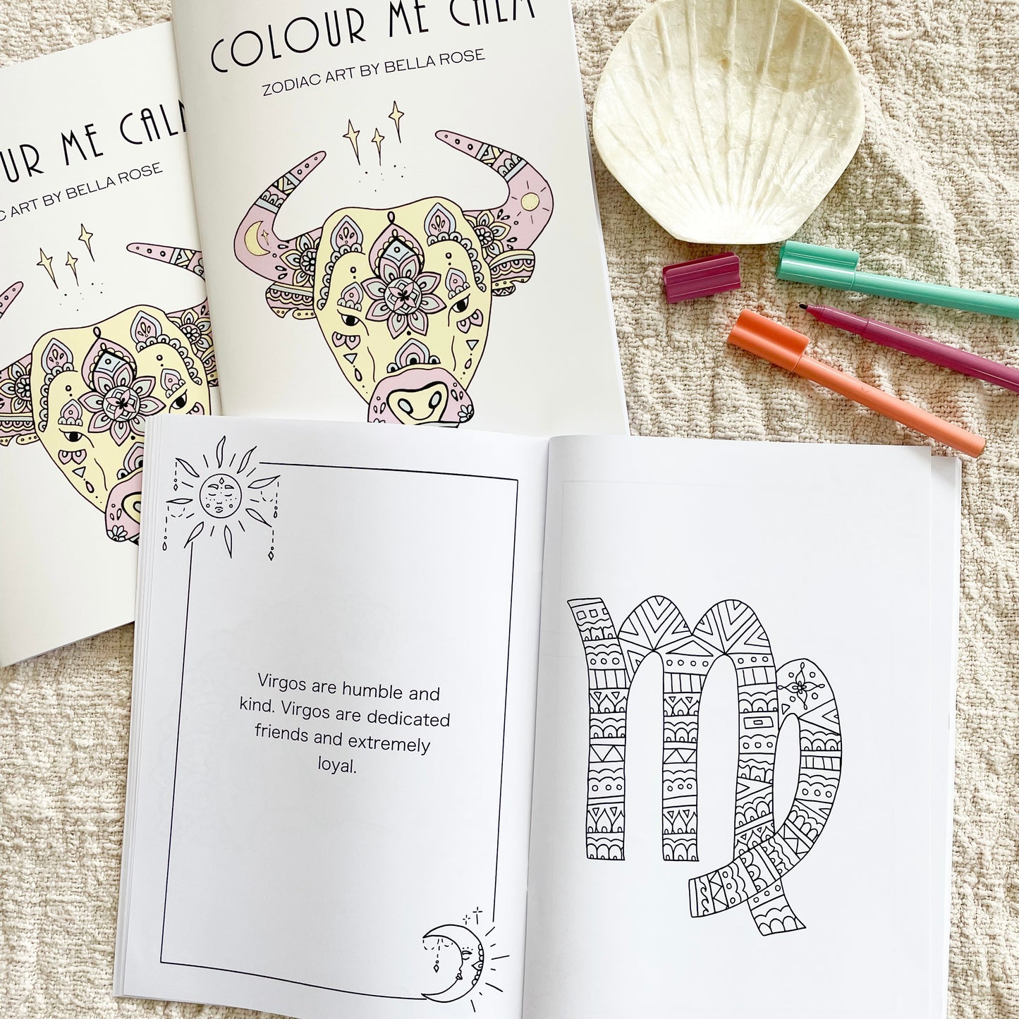 Colour Me Calm - Zodiac Edition