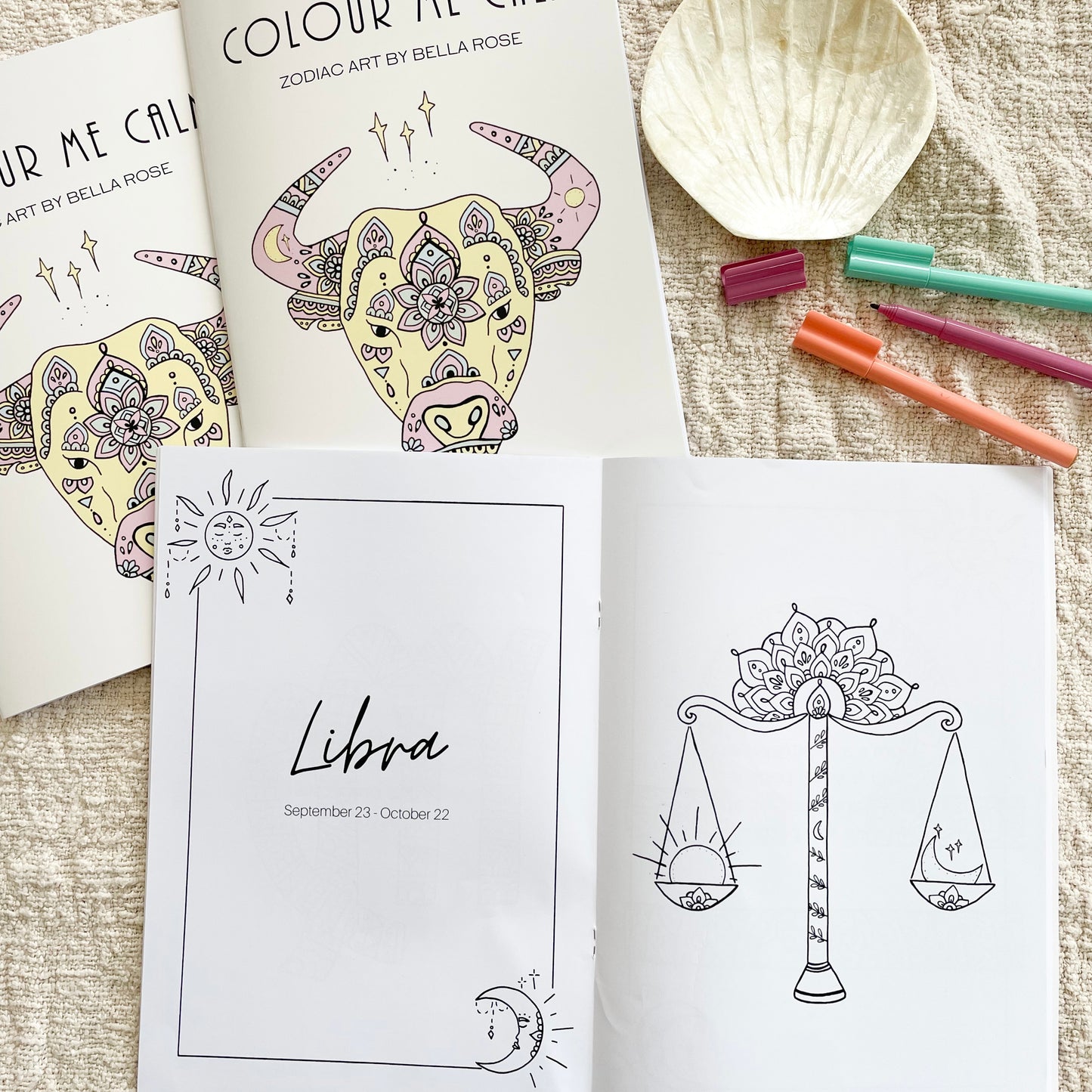 Colour Me Calm - Zodiac Edition